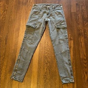 J Brand cargo skinny pants